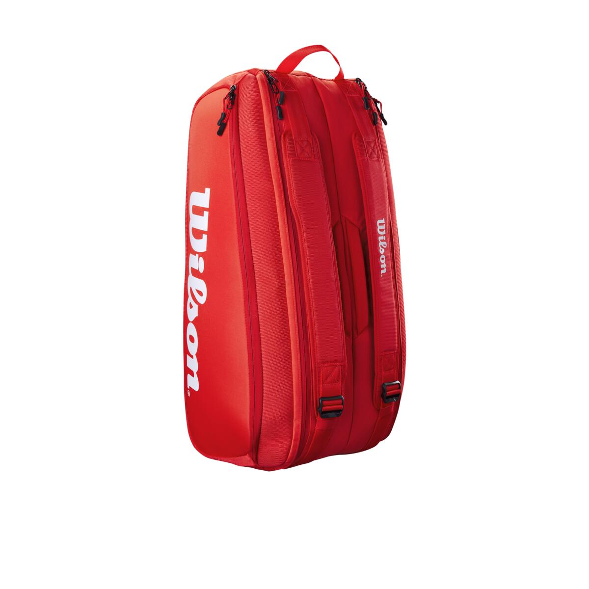 Wilson Super Tour Racquet Bag (Red) – Prelli Tennis