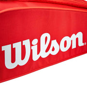 Load image into Gallery viewer, Wilson Super Tour 9 Racquet Bag (Red)