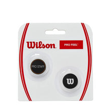 Load image into Gallery viewer, Wilson Pro Feel Pro Staff Dampener (Black) (2 pack)