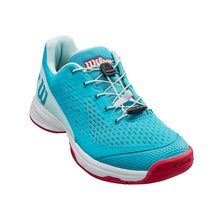 Load image into Gallery viewer, Wilson Junior Rush Pro 4.0 QL Tennis Shoe