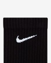 Load image into Gallery viewer, Nike Everyday Cushioned Training Crew Socks (3 Pairs) Black
