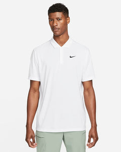 Nike Mens Dri-FIT Tennis Polo White