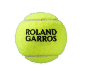 Wilson Roland Garros Official Ball - Clay Court - 4 Ball Can