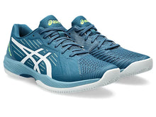 Load image into Gallery viewer, Asics Men&#39;s Solution Swift Clay Court (Restful Teal/White)
