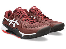 Load image into Gallery viewer, Asics Men&#39;s Gel Resolution 9 ClayCourt (Antique Red)
