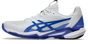 Asics Men's Solution Speed FF 3 HardCourt (White/Tuna Blue)