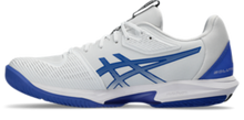 Load image into Gallery viewer, Asics Men&#39;s Solution Speed FF 3 HardCourt (White/Tuna Blue)
