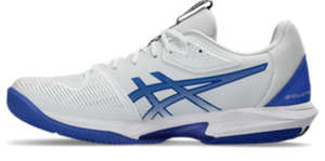 Asics Men's Solution Speed FF 3 HardCourt (White/Tuna Blue)