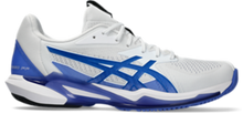 Load image into Gallery viewer, Asics Men&#39;s Solution Speed FF 3 HardCourt (White/Tuna Blue)
