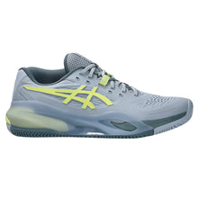 Load image into Gallery viewer, Asics Men's Gel Resolution X Clay Court (GreyBlue/Pistachio)
