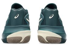 Load image into Gallery viewer, Asics Men&#39;s Gel Resolution X Clay (Saxon Green/Birch)
