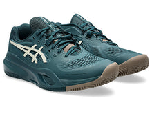 Load image into Gallery viewer, Asics Men&#39;s Gel Resolution X Clay (Saxon Green/Birch)
