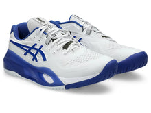 Load image into Gallery viewer, Asics Men&#39;s Gel Resolution X Hard Court WIDE 2E (White/Dark Cobalt)
