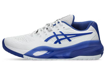 Load image into Gallery viewer, Asics Men&#39;s Gel Resolution X Hard Court WIDE 2E (White/Dark Cobalt)
