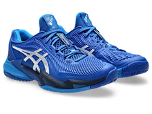 Load image into Gallery viewer, Asics Men&#39;s Court FF3 HC (Tuna Blue/Pure Silver)
