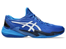 Load image into Gallery viewer, Asics Men&#39;s Court FF3 HC (Tuna Blue/Pure Silver)
