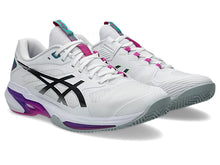 Load image into Gallery viewer, Asics Men's Solution Speed FF 4 Clay Court (White/Digital Sakura)
