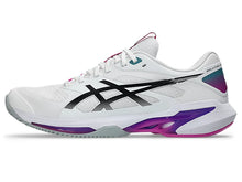 Load image into Gallery viewer, Asics Men's Solution Speed FF 4 Clay Court (White/Digital Sakura)
