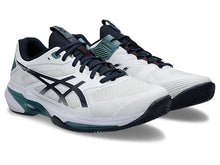 Load image into Gallery viewer, Asics Men's Solution Speed FF 4 Clay Court (White/Midnight)
