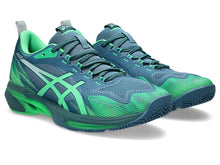 Load image into Gallery viewer, Asics Men's SonicSmash FF Padel Shoe (Blue/Green)
