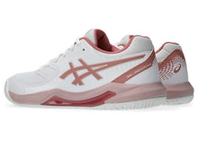 Load image into Gallery viewer, Asics Women's Gel-Dedicate 8 Hard Court (White/Rose Rouge)
