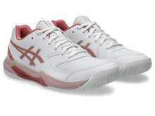 Load image into Gallery viewer, Asics Women's Gel-Dedicate 8 Hard Court (White/Rose Rouge)
