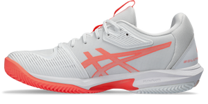 Asics Women's Solution Speed FF 3 Clay Court (White/Coral)