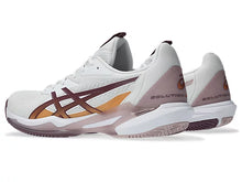 Load image into Gallery viewer, Asics Women&#39;s Solution Speed FF 3 Clay Court (White/Dusty Mauve)

