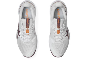 Asics Women's Solution Speed FF 3 Clay Court (White/Dusty Mauve)