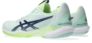 Asics Women's Solution Speed FF 3 Hard Court (Pale Mint/Blue Expanse)