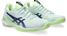 Load image into Gallery viewer, Asics Women&#39;s Solution Speed FF 3 Hard Court (Pale Mint/Blue Expanse)
