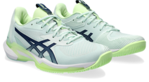 Asics Women's Solution Speed FF 3 Hard Court (Pale Mint/Blue Expanse)