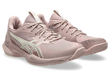 Load image into Gallery viewer, Asics Women&#39;s Solution Speed FF 3 Hard Court (Neutral Pink/Cream)
