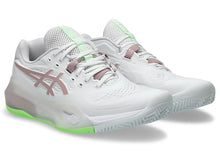 Load image into Gallery viewer, Asics Women's Gel-Resolution X Hardcourt (White/Morganite)

