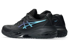 Load image into Gallery viewer, Asics Men&#39;s Gel Resolution X Night Energy Hard Court (Black/Prism Blue)
