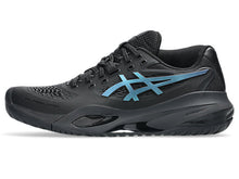 Load image into Gallery viewer, Asics Men&#39;s Gel Resolution X Night Energy Hard Court (Black/Prism Blue)
