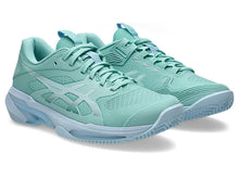 Load image into Gallery viewer, Asics Women's Solution Speed FF 4 Clay Court (Green/Blue)
