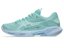 Load image into Gallery viewer, Asics Women's Solution Speed FF 4 Clay Court (Green/Blue)
