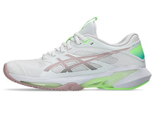 Load image into Gallery viewer, Asics Women's Solution Speed FF 4 Hardcourt (White/Morganite)
