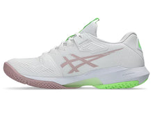 Load image into Gallery viewer, Asics Women's Solution Speed FF 4 Hardcourt (White/Morganite)

