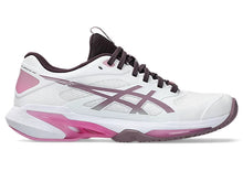 Load image into Gallery viewer, Asics Women's Solution Speed FF 4 Hardcourt (White/Mauve)
