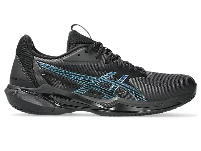 Asics Men's Solution Speed FF 3 Clay Court Night Energy (Black/Prism Blue)
