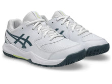 Load image into Gallery viewer, Asics Junior Gel-Dedicate 8GS (White/Ironclad)
