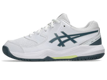 Load image into Gallery viewer, Asics Junior Gel-Dedicate 8GS (White/Ironclad)
