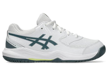 Load image into Gallery viewer, Asics Junior Gel-Dedicate 8GS (White/Ironclad)
