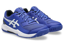 Load image into Gallery viewer, Asics Junior Gel-Dedicate 8GS (Dark Cobalt/White)
