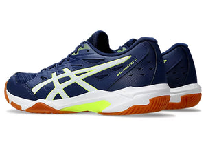 Asics Men's Gel Rocket 11 Indoor (Blue Expanse/Safety Yellow)