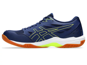 Asics Men's Gel Rocket 11 Indoor (Blue Expanse/Safety Yellow)