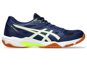 Asics Men's Gel Rocket 11 Indoor (Blue Expanse/Safety Yellow)