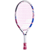 Babolat Junior B'Fly 17" Racquet (White/Pink/Purple) & Cover
